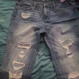 Ladies NY and Company Holey jeans